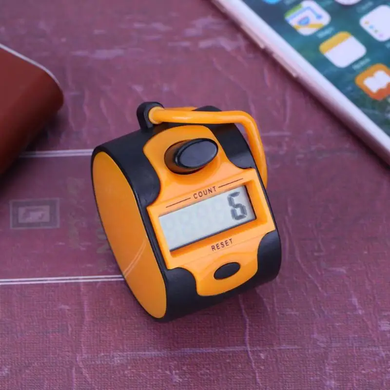 Фото Tally Counter Clicker Ручной цифровой счетчик с 5 цифрами Счетчики Tally Counter Clicker Ручной цифровой счетчик с 5 цифрами Счетчики