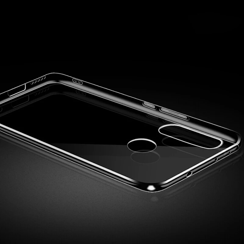 Clear Soft TPU Case For Huawei Y6 Y7 Pro Y9 P Smart Plus 2019 Honor 20i 10i 8S 8X 8A 8C 9 10 Mate 20 Lite 20X Ultra Thin Cover |
