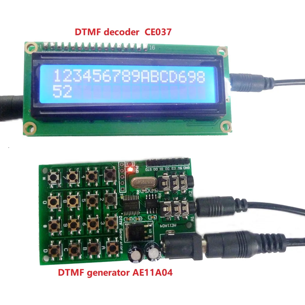 Генератор DTMF голосовой датчик двухтоновая плата передатчика модуль управления