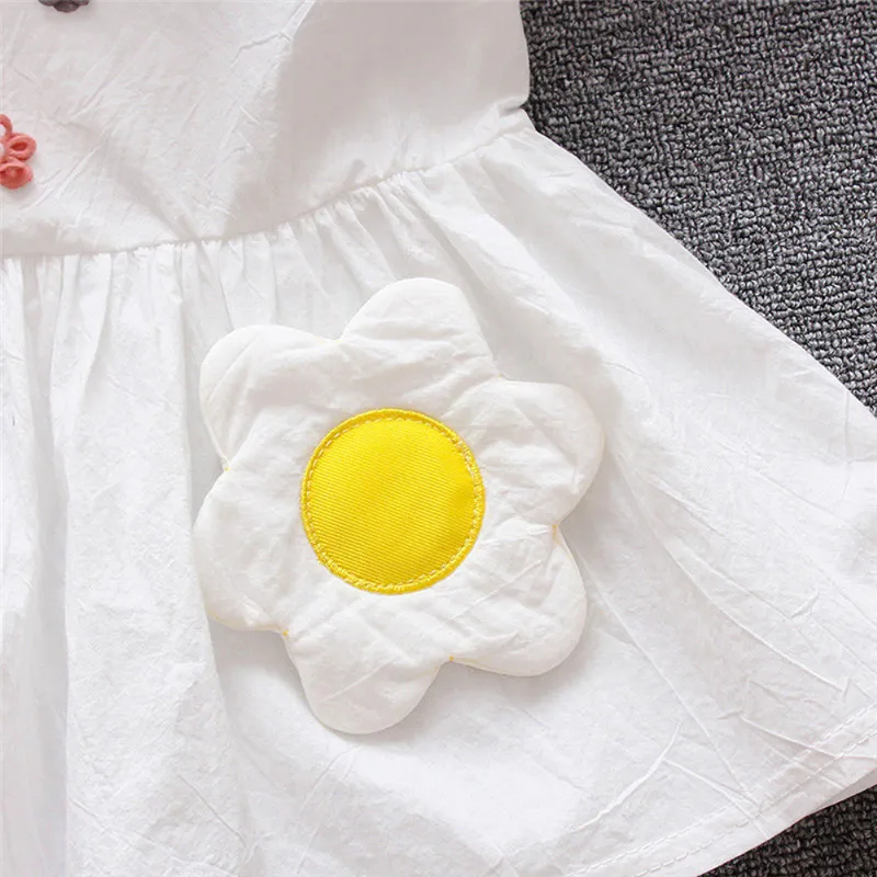 Emmababy Newborn Baby Girl 3D Flower Dress Fashion Sweet Princess bebe girls Floral Tutu Dresses 3-24M | Детская одежда и обувь