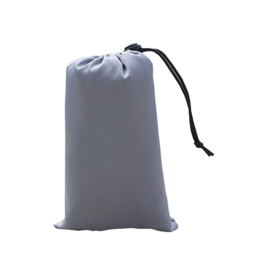 Портативное напольное пляжное одеяло складное коврик для пикника однотонный