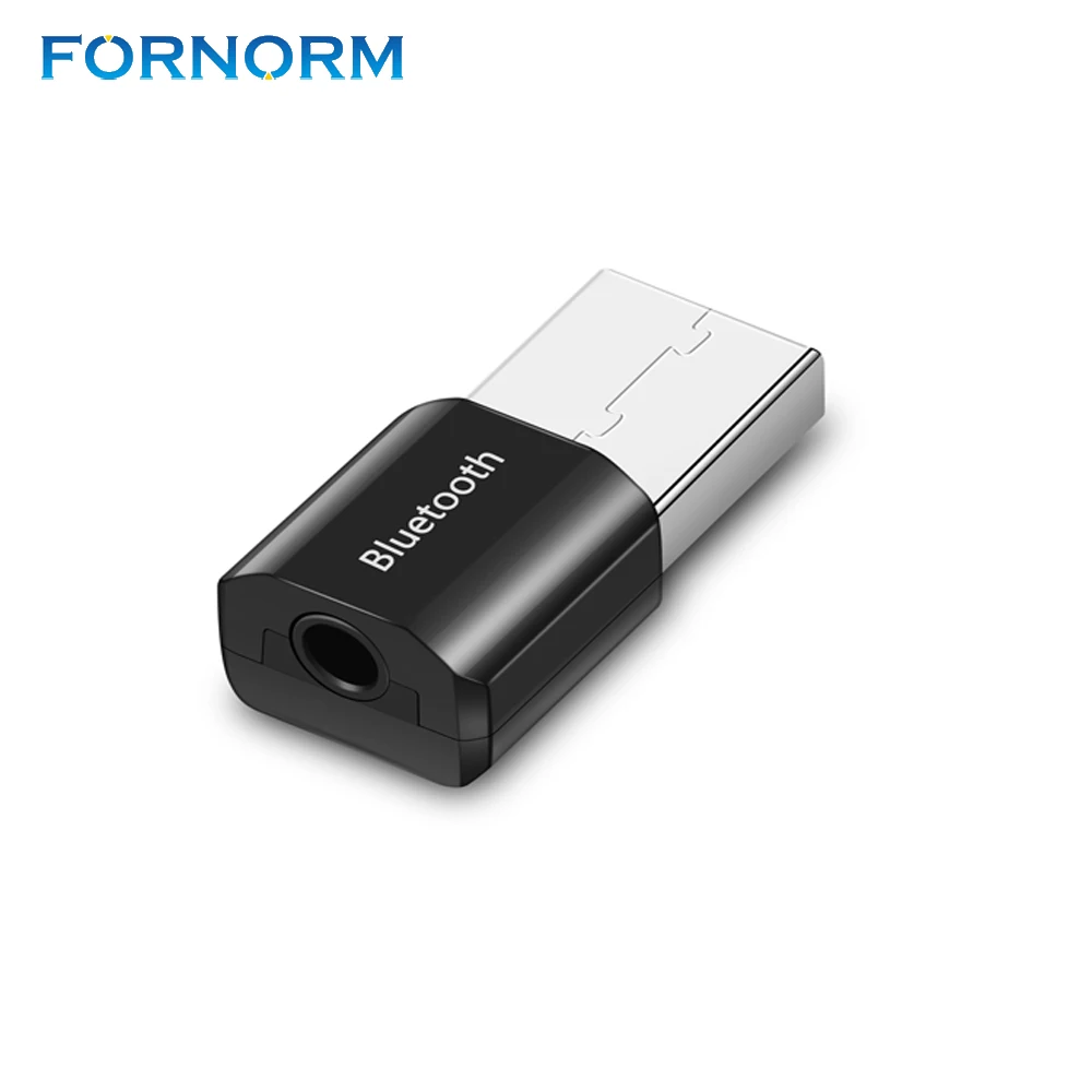 FORNORM портативный мини Bluetooth аудио ресивер стерео 3 5 мм Музыкальный адаптер USB
