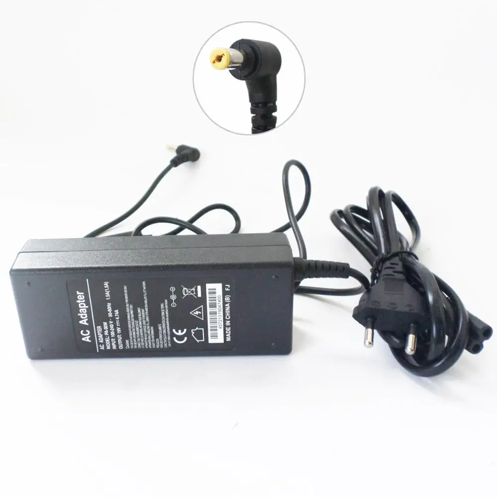 Новый адаптер переменного тока для ACER TravelMate 8472G 8472T 8472TG 8472Z 8473 8473G 8473T 8473TG 19 в A шнур питания зарядного устройства для аккумулятора