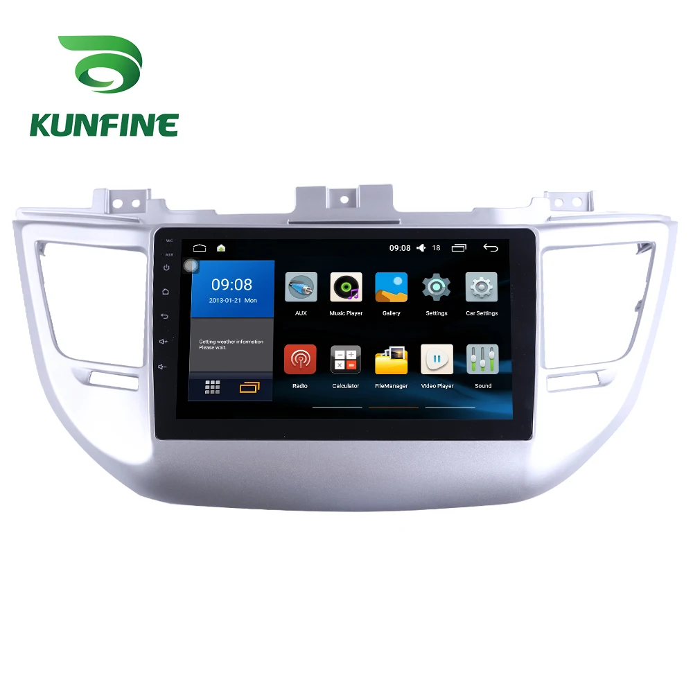 Восьмиядерный 1024*600 Android 8 1 автомобильный DVD GPS навигационный плеер Deckless стерео для