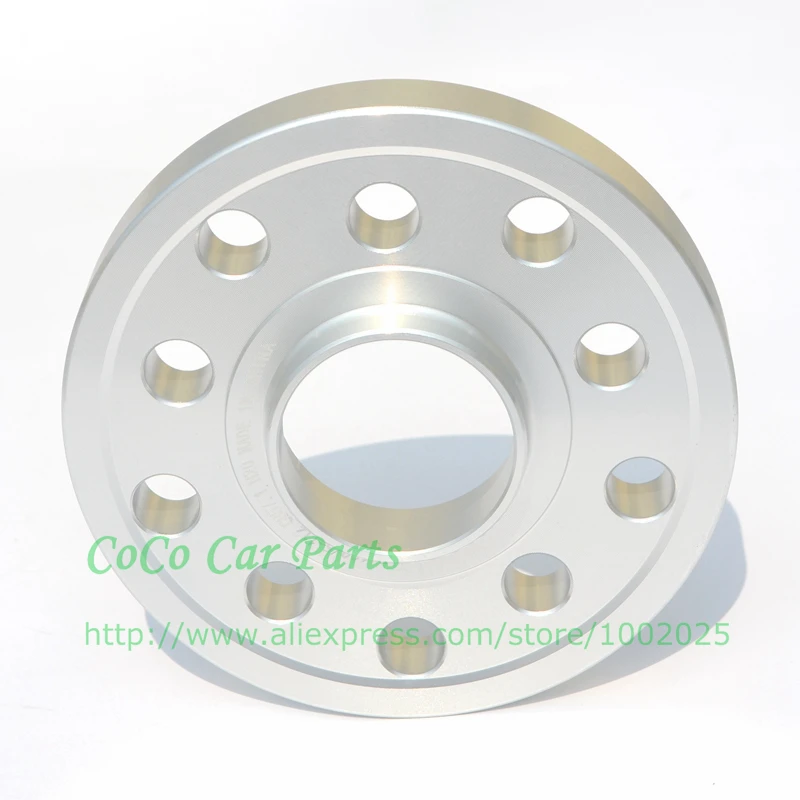 2 шт. 20 мм Hubcentric 5x100 5x112 колесные Распорки 57 1 14x1 5 конусные сиденья серебряные болты