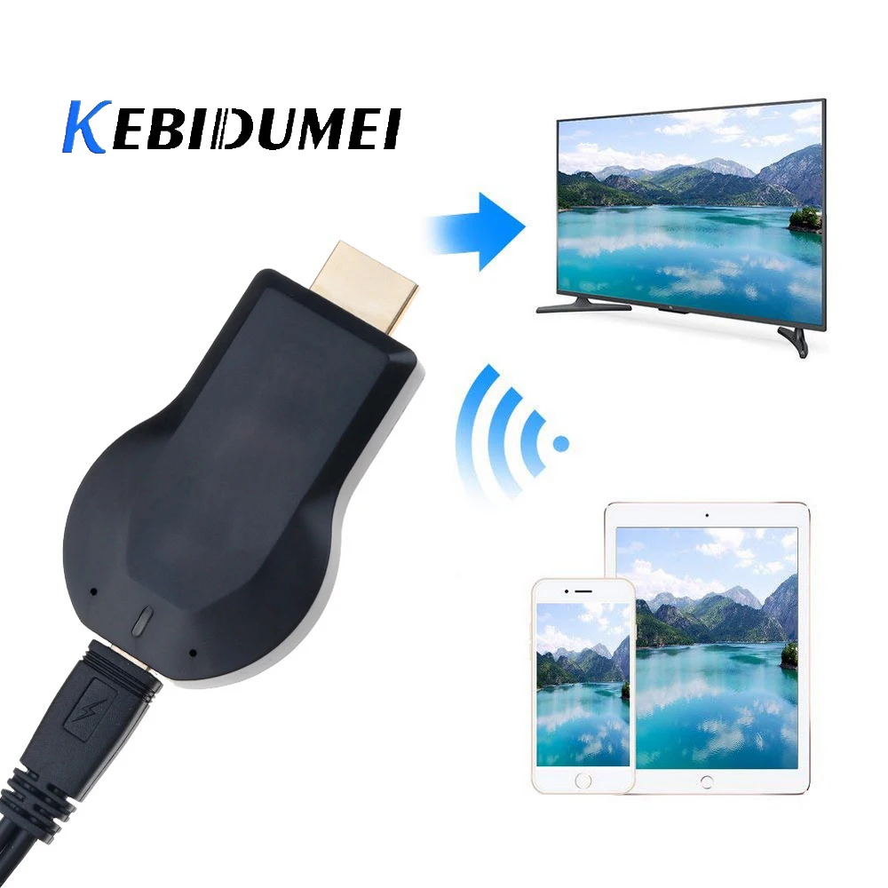 

Переходник для ТВ-приемника, Anycast M2 Plus, Miracast Chome Cast Wireless 1080p, HDMI