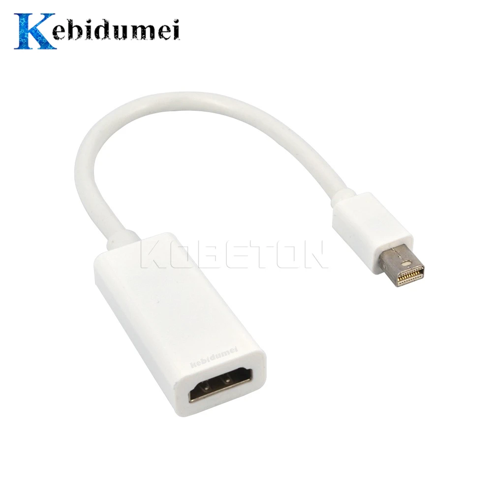 Kebidumei 2021 DP Thunderbolt-HDMI-совместимый кабель штырь-гнездо конвертер адаптер порт