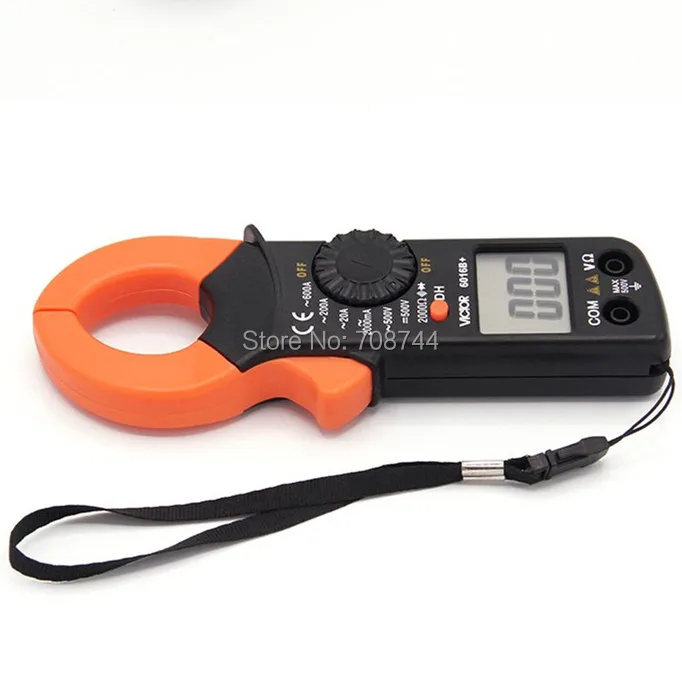 VICTOR VC6016B + AC/DC Цифровой Электронный мультиметр зажим переменного тока тестер|ac clamp
