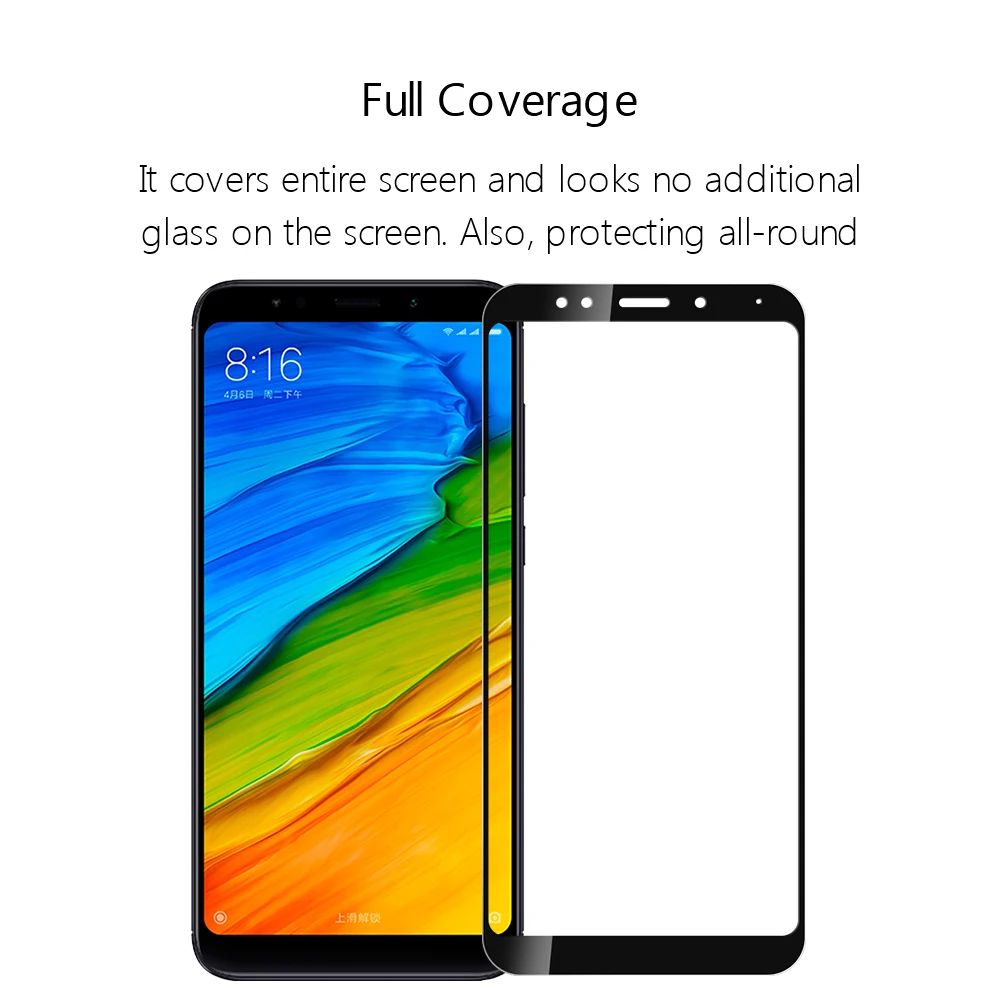 Закаленное стекло для Xiaomi Redmi 5 Plus Защитная пленка экрана 5A Note Pro Prime plus защитная