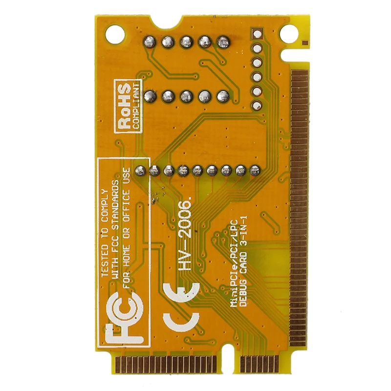 Тетрадь диагностические карты 2 значный мини PCI/PCI E LPC пост анализатор