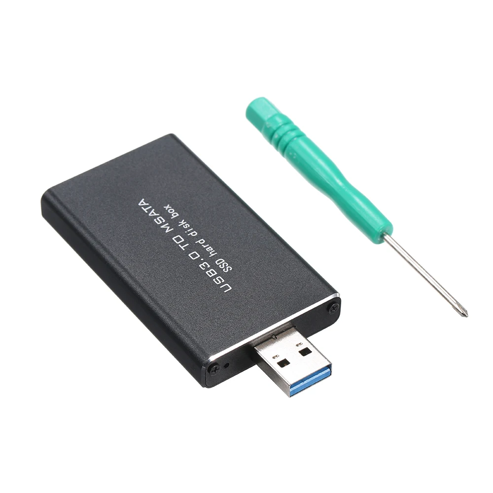 Корпус для внешнего жесткого диска USB 3 0 на MSATA|Компьютерные кабели и разъемы| |