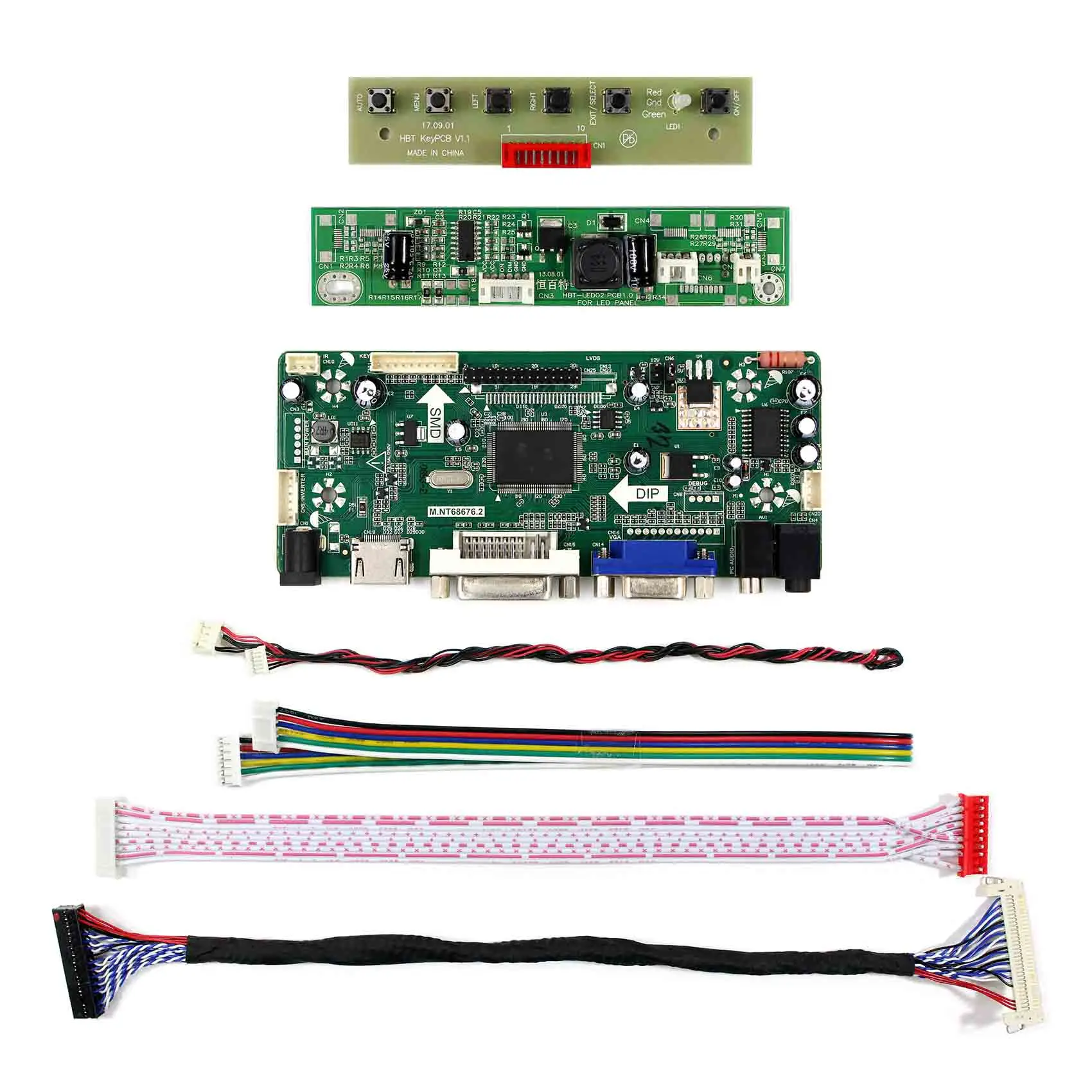 Плата контроллера ЖК дисплея HD MI DVI VGA для 21 5 Дюймов M215HW02 V0 LM215WF3 SLK1 1920x1080 M215HGE L10 23