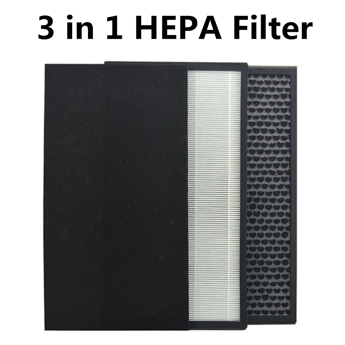 Activated Carbon filter 3 in 1 Air Purifier Compound Filter with HEPA Primary cotton | Бытовая техника