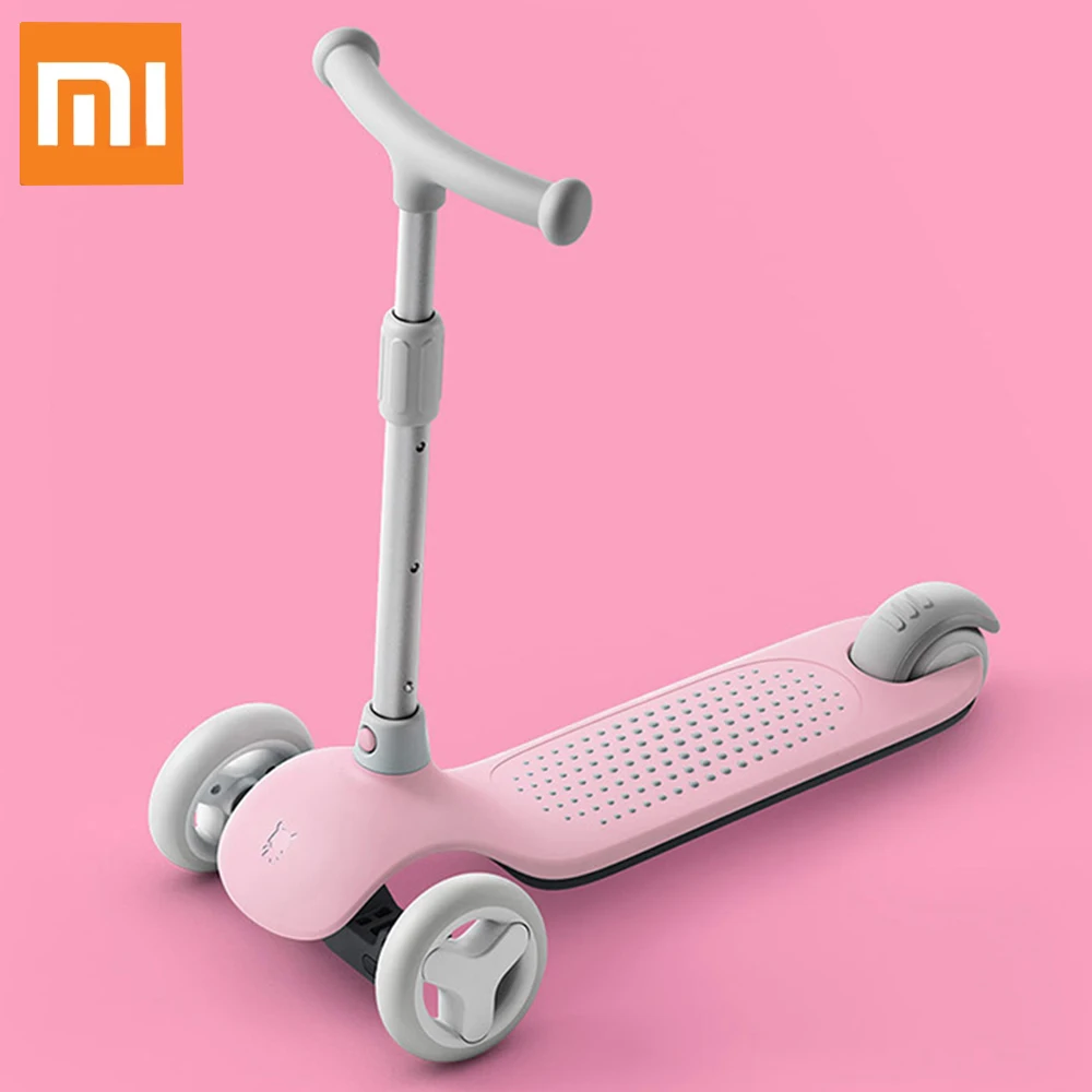 Оригинальный детский самокат Xiaomi MiTU для детей 3 6 лет многократная безопасность