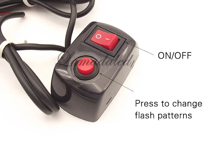 36 светодиодный пульт дистанционного управления автомобильный стробоскоп