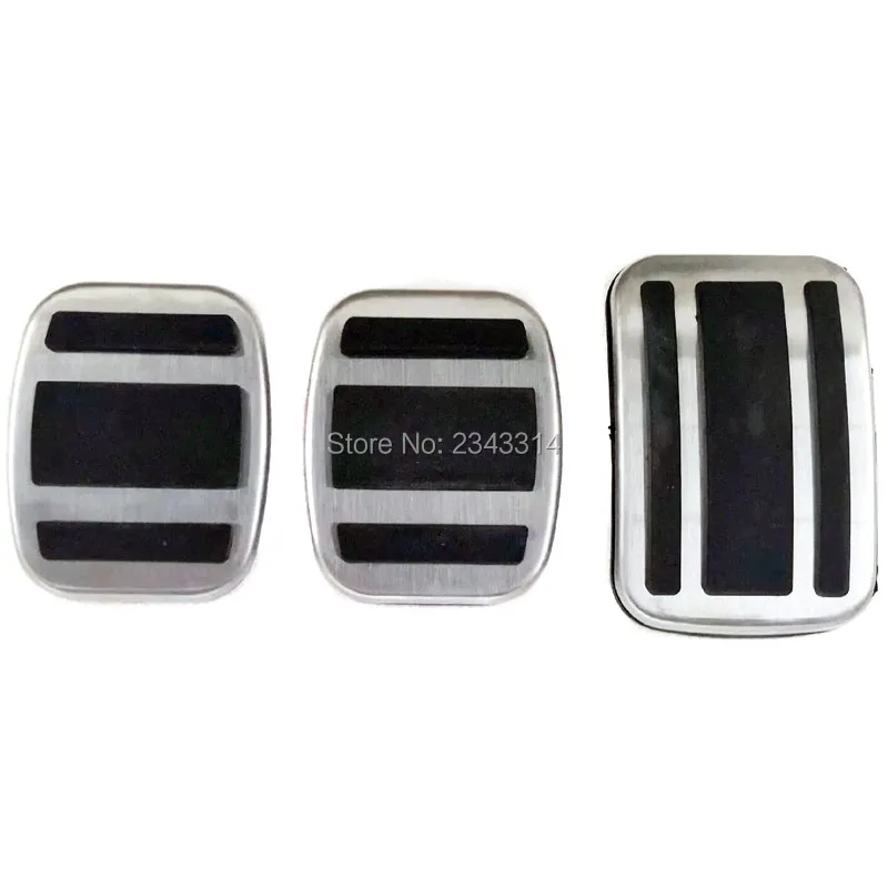 For Opel Grandland X 2017 2018 Aluminum AT/MT Accelerator Pedal Fuel Gas Brake Clutch Pad Protector Cover Car Accessories | Автомобили и