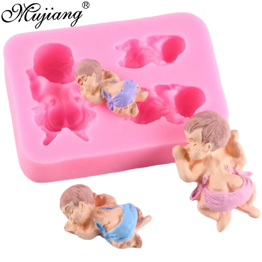 3D Детское Мыло глина силиконовая Свеча Форма Sugarcraft Инструменты для украшения