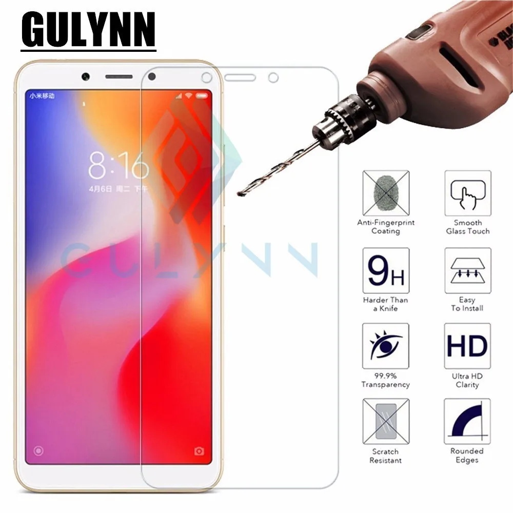 Защитное стекло 2.5D для XiaoMi Mi 6X 8 A2 Lite 9H закаленное Redmi 7A 5 6 6A Pro Note 7 пленка с защитой