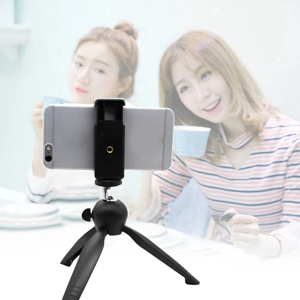 Держатель телефона вращения мини 360 градусов фотографии компактный Gimbal легкий