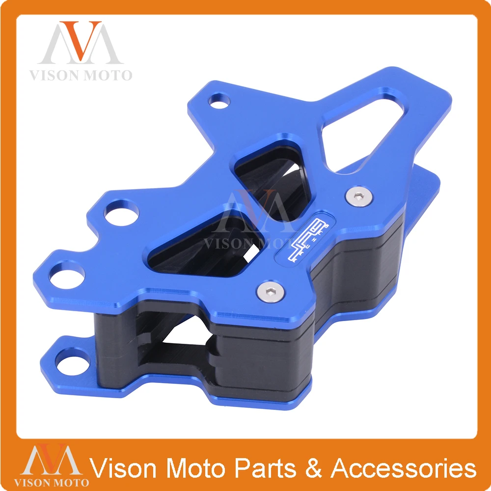 CNC алюминиевая направляющая для цепи защитная защита YAMAHA YZ125 YZ250 08 16 YZ250F YZ450F YZF450 07