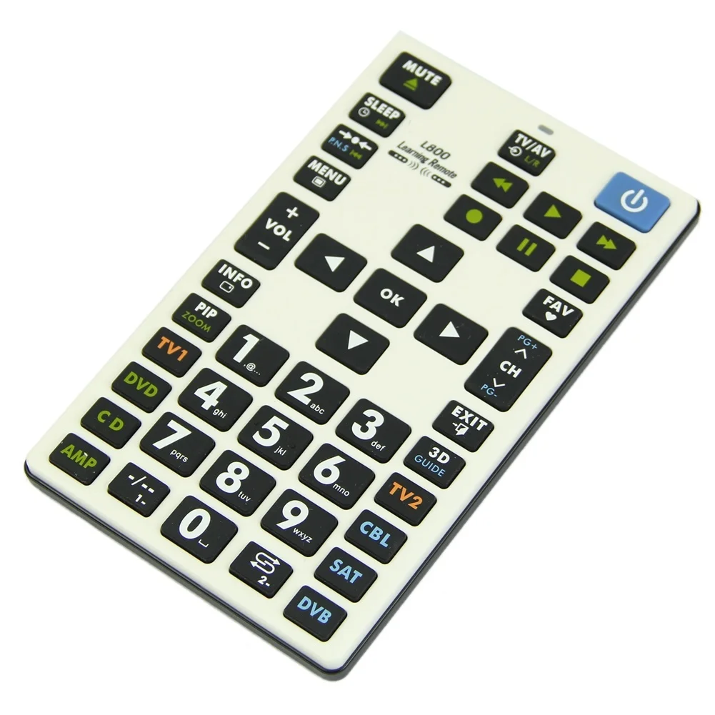 CHUNGHOP обучающий пульт дистанционного управления 8 устройств L800 для TV SAT DVD |