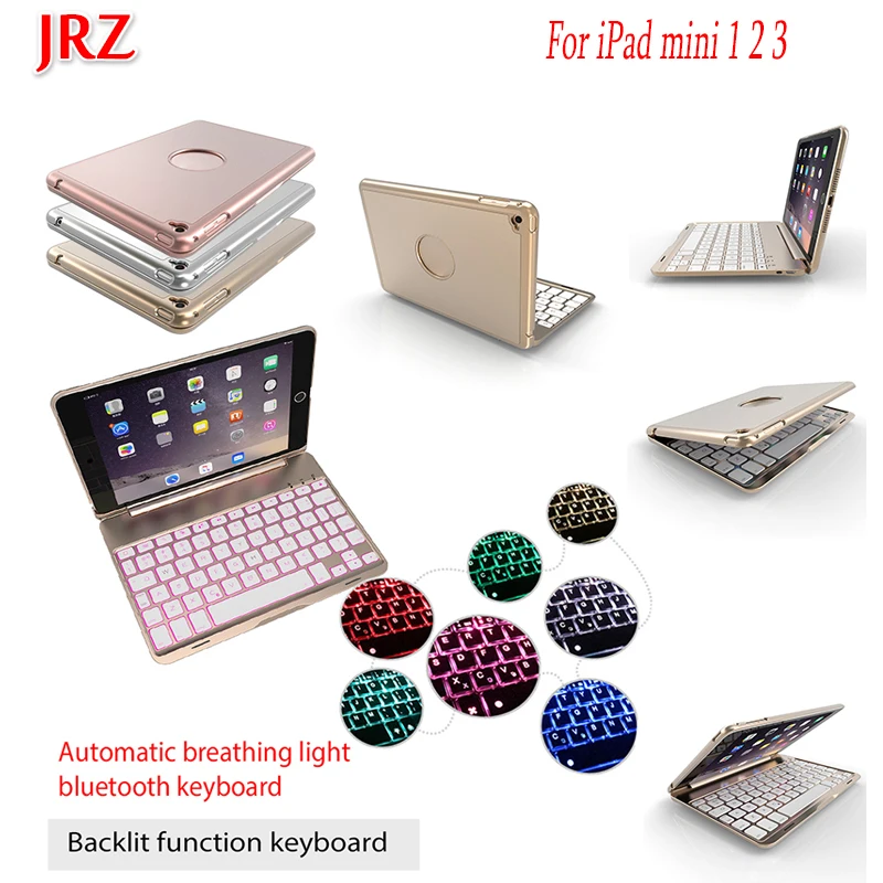 Чехол для планшета 7 9 дюйма iPad mini 1 2 3 съемная клавиатура с Wi Fi и Bluetooth из