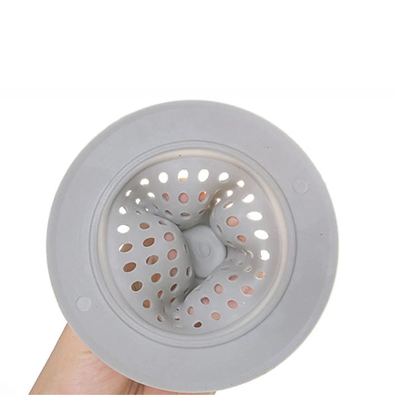 

Silicone Kitchen Sink Stopper Plug For Bath Drain Drainer Strainer Basin Water Rubber Sink Filter Cover Random color