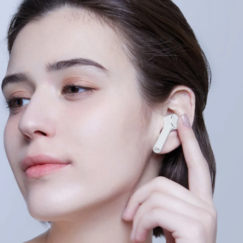 Беспроводные наушники Xiaomi Air Mi True Bluetooth HD звук шумоподавление сенсорное