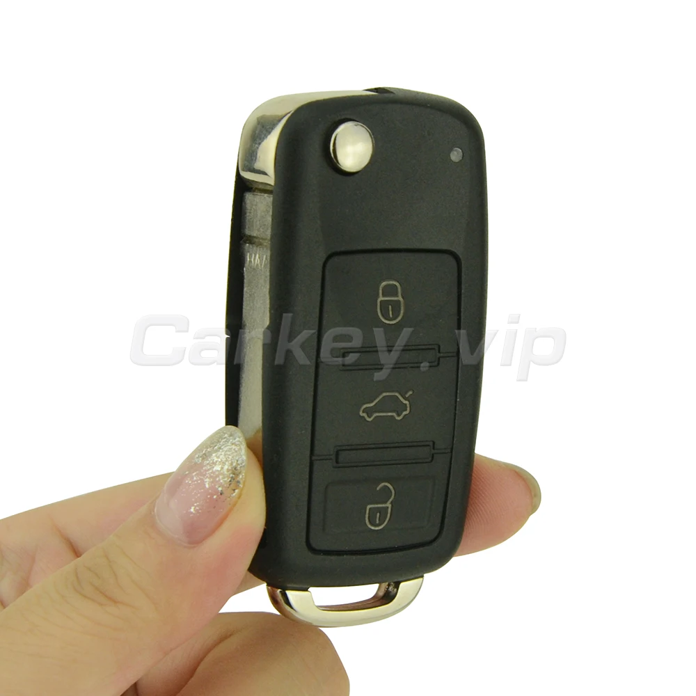 Remotekey 2 шт. 3D0 959 753AA 3 кнопки 434 МГц 46 чип 753AM для VW Touareg 2004 2011 753AK автомобиль