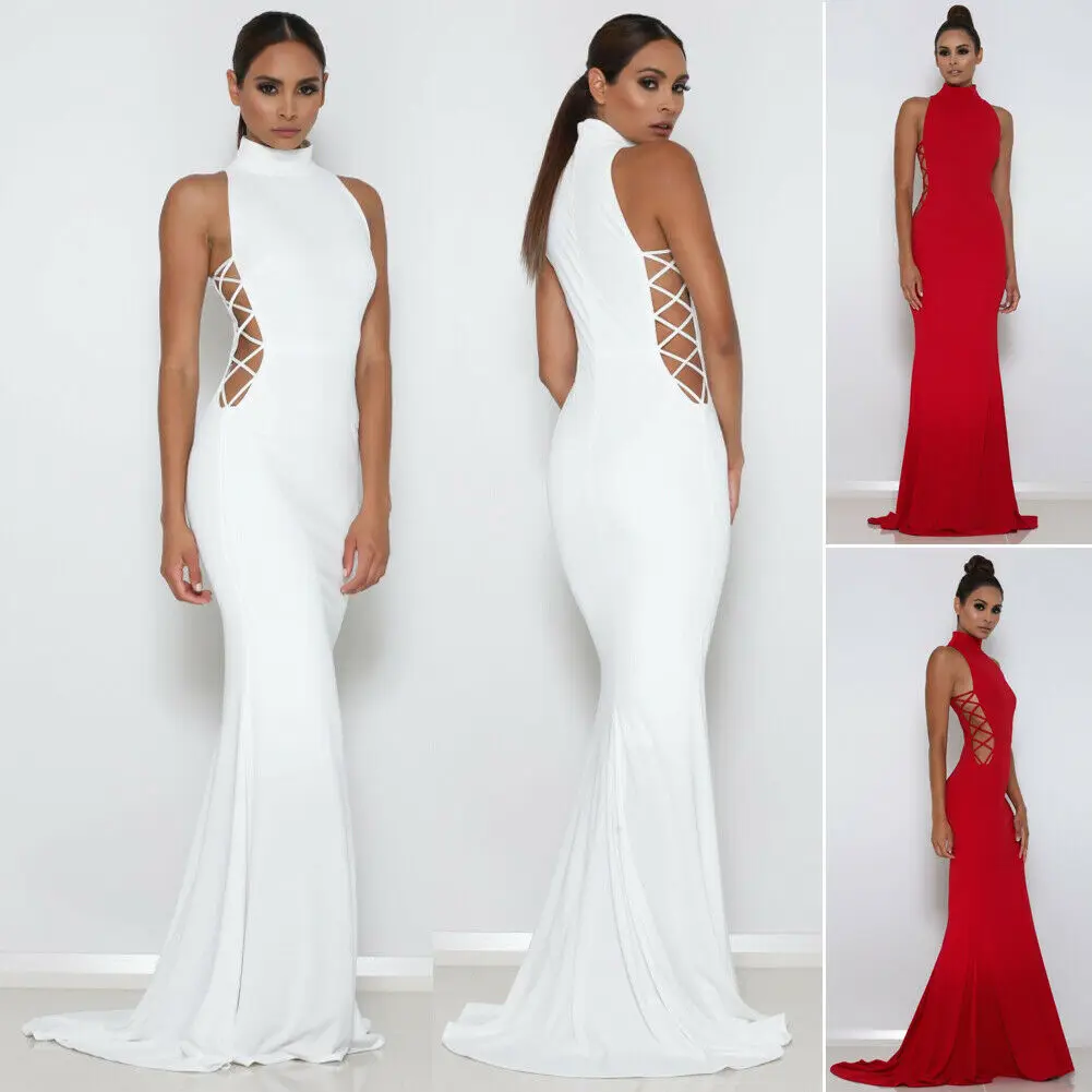 Женское вечернее платье из полиэстера элегантное облегающее подружки невесты на