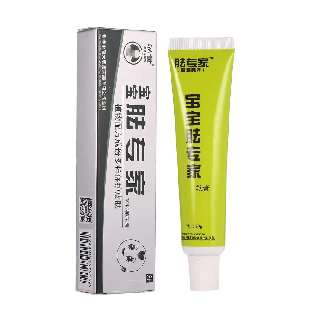 Butt Antibacterial inflammatory Baby Cream Red 20g 5inch and 11 4cm Infant Antipruritic Herb Heat Rash 4 anti | Красота и здоровье