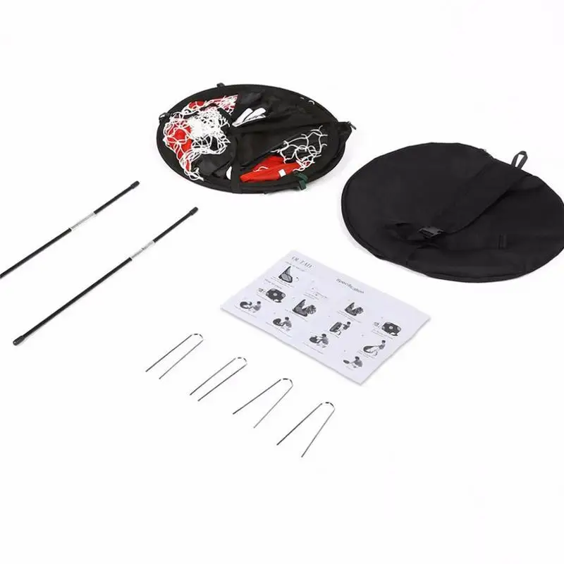 Портативный складной целевой футбольный тренировочный гол Складная сеть цель