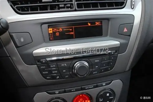 6 контактный Красный дисплей поддержка дисплея USB опционально для Peugeot 301 408 508 2008
