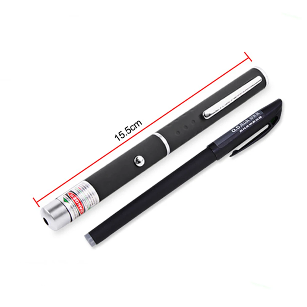 Высококачественная красная/зеленая лазерная указка 5 мВт Мощный светодиодный