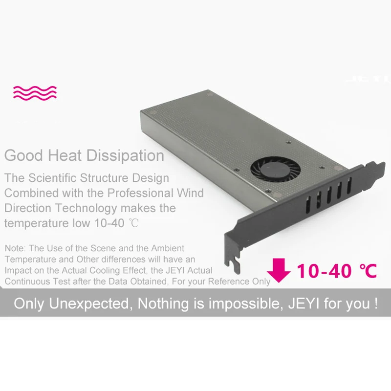 JEYI SK9 m.2 расширение NVMe адаптер NGFF к PCIE3.0 Вентилятор охлаждения с вентилятором алюминиевая крышка 12 В+ 3,3 В SSD двойной интерфейс SATA3