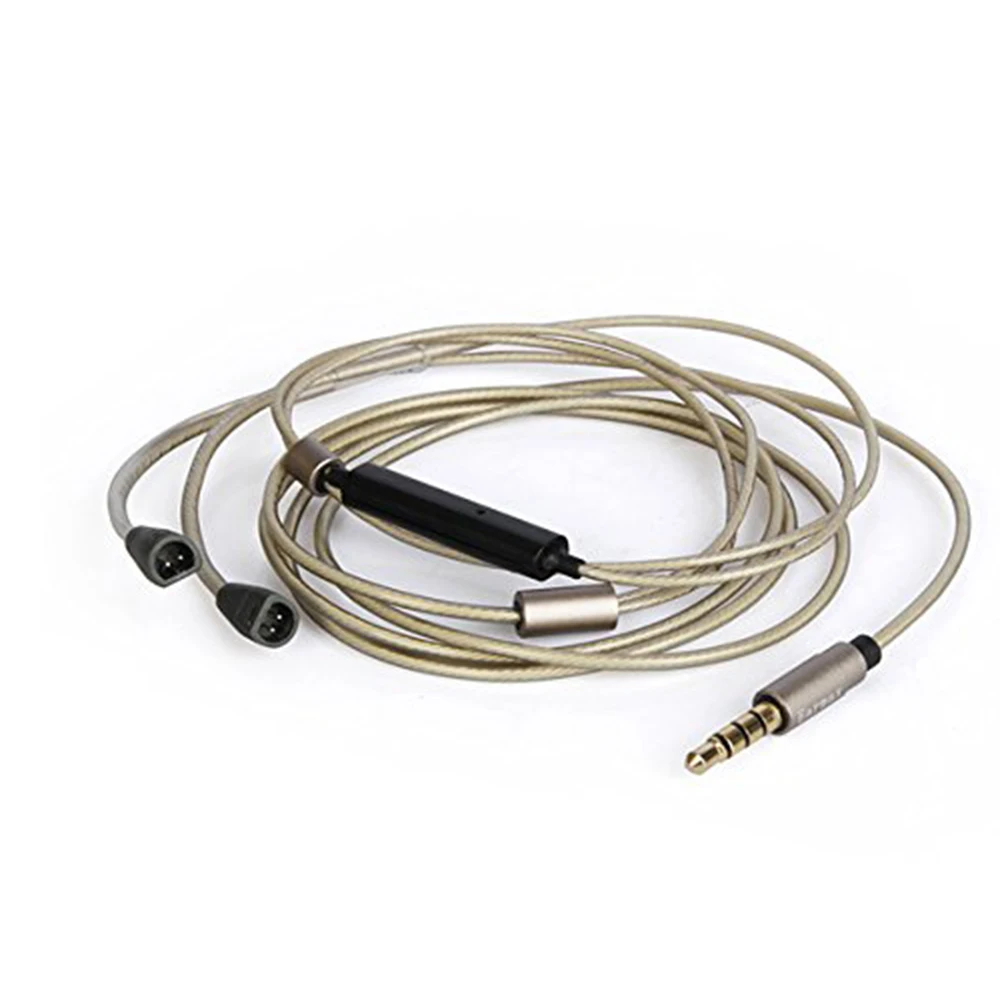 Высококачественный посеребренный кабель для наушников OKCSC SENNHEISER IE80 IE8 IE8I IE80S с