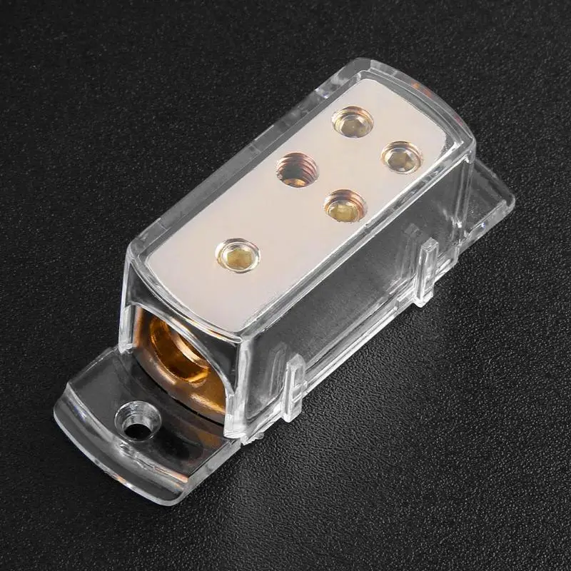 1X4AWG до 4X 8AWG автомобильный аудио кабель питания/земной сплиттер