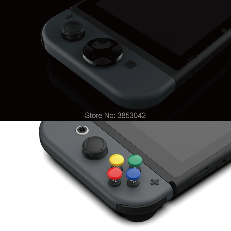Набор кнопок Skull & Co. D Pad 10 комплектов набор ручек для большого пальца Nintendo Switch Joy Con