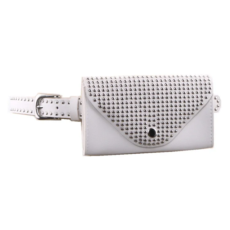 [EWQ] 2020 spring new Pin buckle scrub wild retro fashion studded belt ladies accessories decorative bag QG20900 | Багаж и сумки