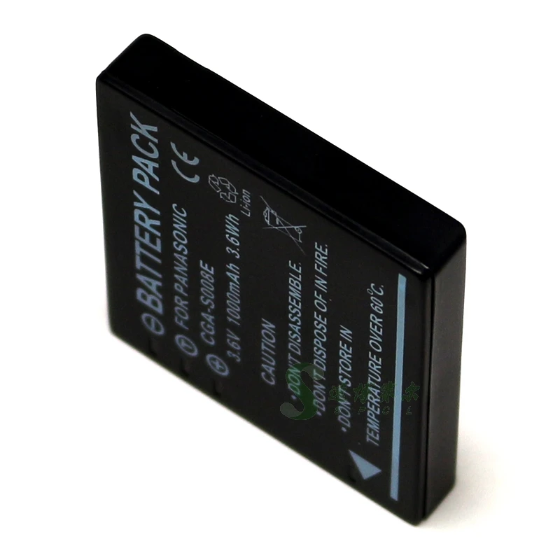 Аккумулятор для фотоаппарата Panasonic CGA S008E FX36 FX37 FX38 FX55 FX500 FX520|Цифровые аккумуляторы|