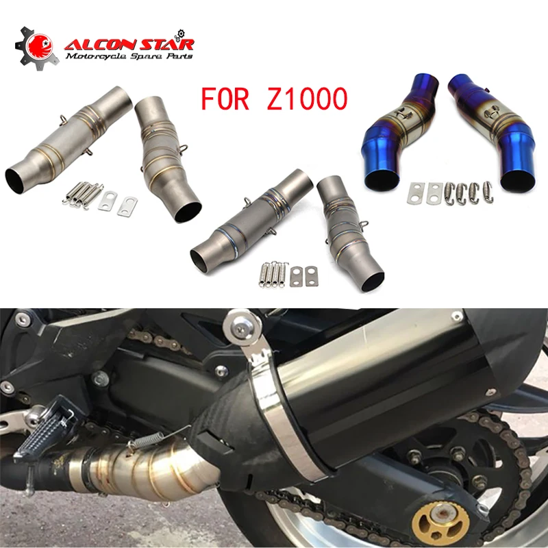 

Alconstar для Kawasaki Z1000 2010-2016, выхлопная труба мотоцикла, средняя труба, глушитель
