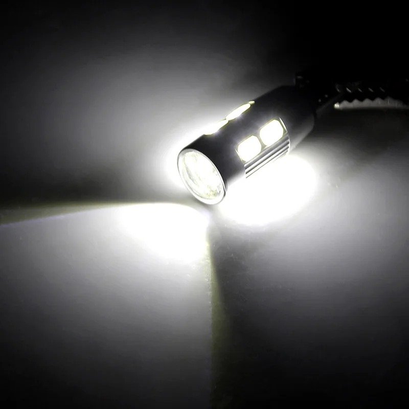 2 шт. T10 W5W Canbus без ошибок 10 SMD 5630 Светодиодные клиновидные лампы высокой мощности