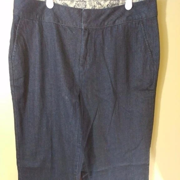 Деним и компания D & co. Джинсы размера 14 P petite dark wash| |