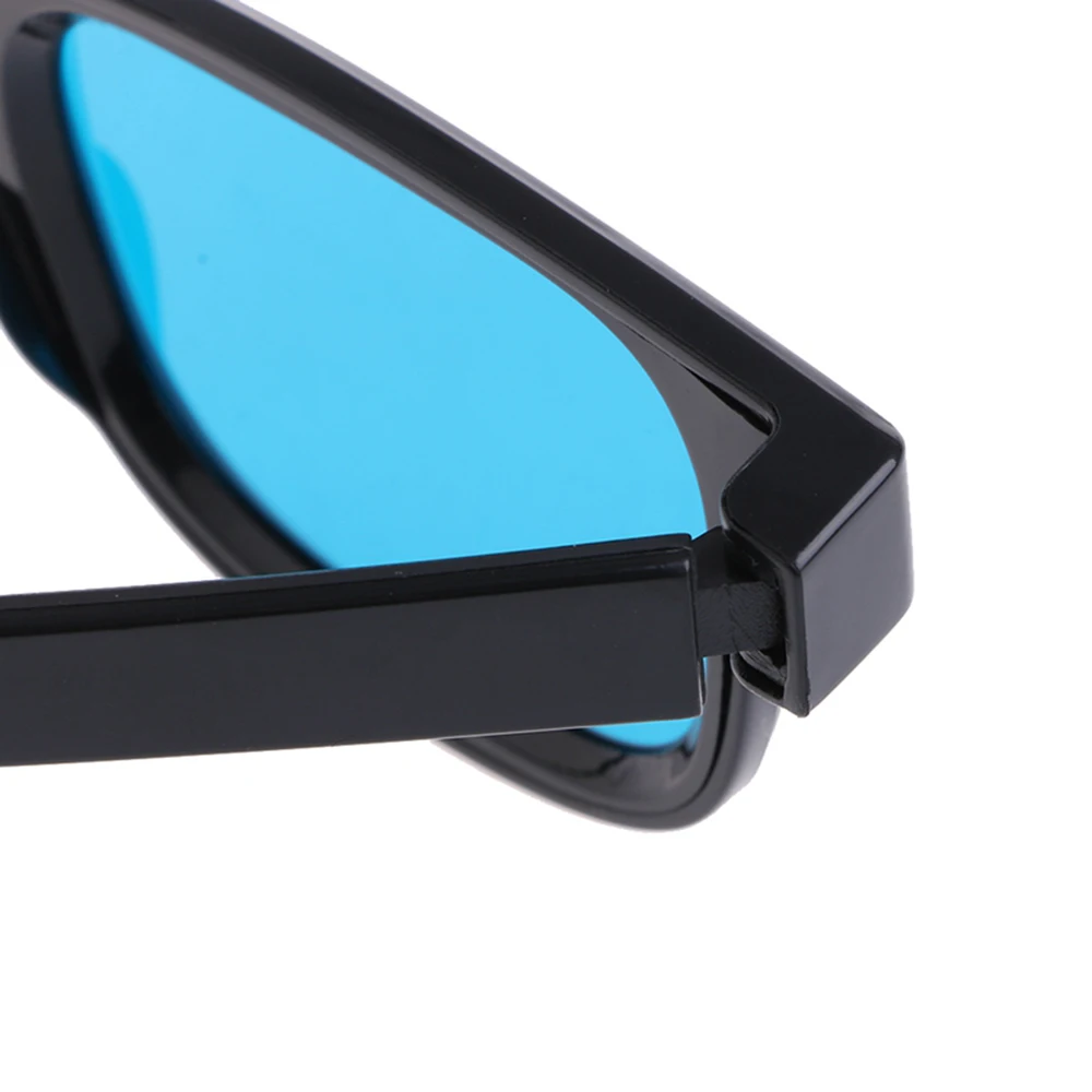 Универсальные 3D очки черная оправа красные синие Cyan Anaglyph 0 2 мм из АБС для игры в