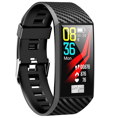 DT58 Водонепроницаемый Смарт Браслет IP68 ЭКГ Heart Rate крови Давление монитор IPS