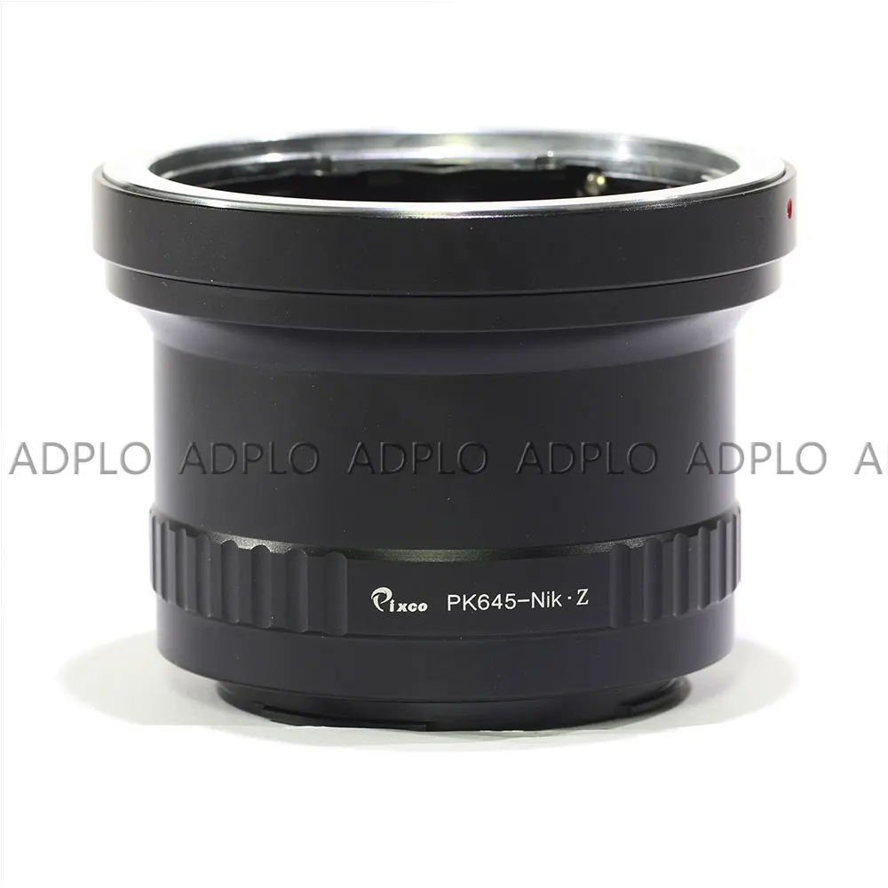 Адаптер для крепления объектива Pixco Φ Z7 Pentax 645 подходит камеры Nikon Z Mount Z6 +