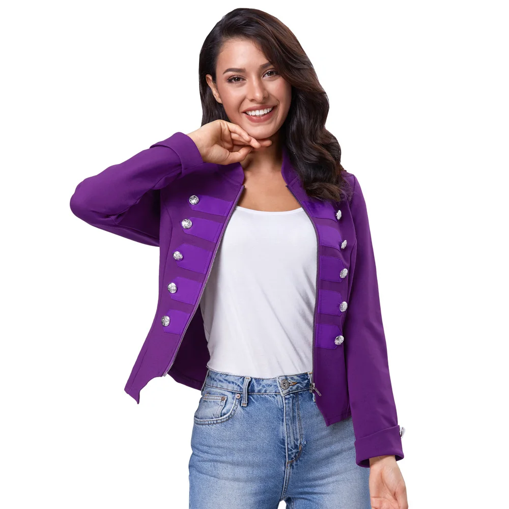 Kate Kasin женская готическая стимпанк викторианская куртка винтажная тонкая на