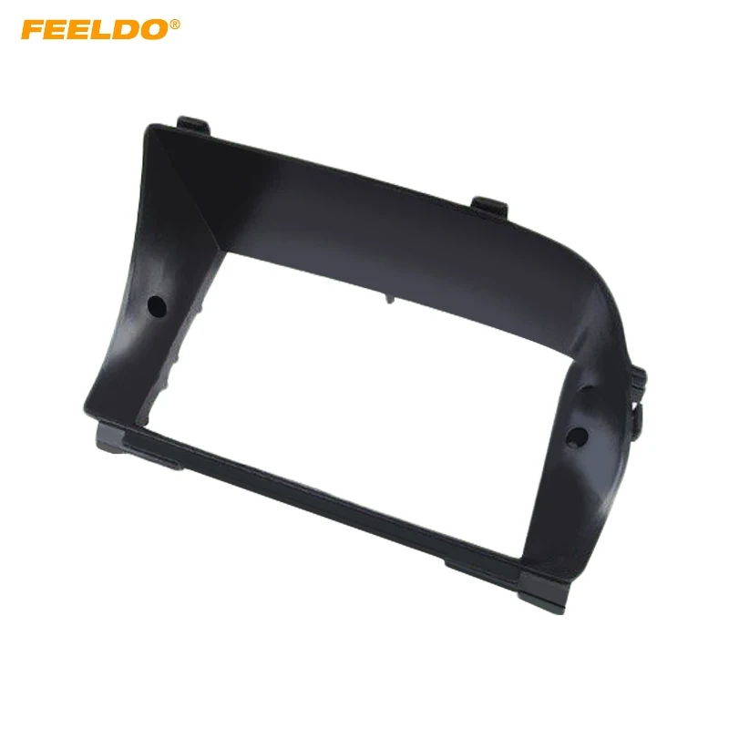 

FEELDO Car 2Din Stereo Radio Panel Fascia Frame For Mercedes BENZ S350 Change Into Touch-Screen Refitting DVD Frame Trim#5117