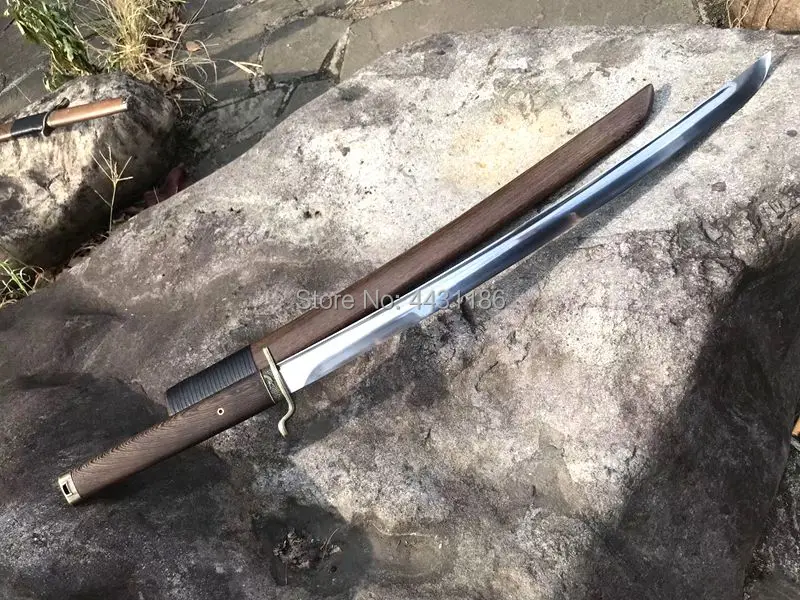 Ручная ковка высоких клинок из марганцевой стали острые для резки KungFu Dao Sword