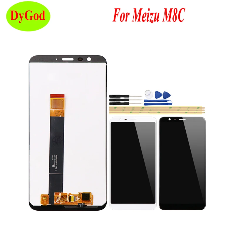 ЖК дисплей DyGod для MeiZu M8C M809L сенсорный экран полный дигитайзер запасная часть